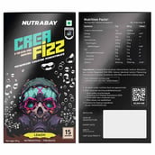 8 - Nutrabay Crea Fizz, Lemon 0.23 lb