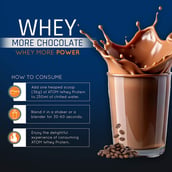9 - AS-IT-IS Nutrition ATOM Whey Protein with Enzymes,  2.2 lb  Cafe Latte 