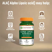 3 - Pure Nutrition Alpha-Lipoic Acid (ALA),  120 veggie capsule(s) 