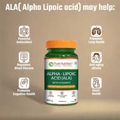 3 - Pure Nutrition Alpha-Lipoic Acid (ALA),  60 veggie capsule(s) 