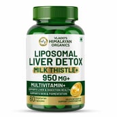 1 - Vlado's Himalayan Organics Liposomal Liver Detox with Milk Thistle 950mg,  60 veggie capsule(s) 