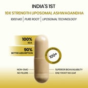 9 - Vlado's Himalayan Organics Liposomal Ashwagandha 1000mg, 120 capsules