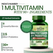 6 - Vlado's Himalayan Organics Multivitamin with Probiotics 90+ Ingredients,  180 tablet(s)  Unflavoured 