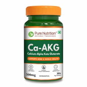 1 - Pure Nutrition Ca-AKG 500mg, 30 veggie capsule(s) Unflavoured