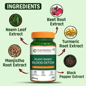 4 - Pure Nutrition Plant Based Blood Detox, 60 veggie capsule(s)