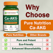 7 - Pure Nutrition Ca-AKG 500mg, 30 veggie capsule(s) Unflavoured