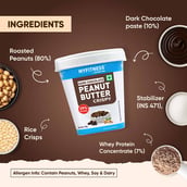 6 - Myfitness by brnd.me Dark Chocolate Peanut Butter,  0.510 kg  Crispy 