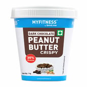 1 - Myfitness by brnd.me Dark Chocolate Peanut Butter, 1 kg Crispy