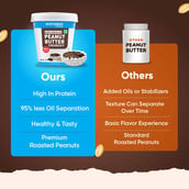 5 - Myfitness by brnd.me Dark Chocolate Peanut Butter, 1 kg Crunchy