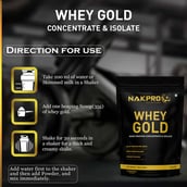 5 - Nakpro Gold Whey Protein Concentrate, 2.2 lb Malai Kulfi