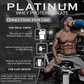 5 - Nakpro Whey Platinum Whey Protein Isolate, 2.2 lb Chocolate