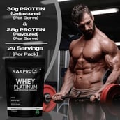 4 - Nakpro Whey Platinum Whey Protein Isolate, 2.2 lb Vanilla