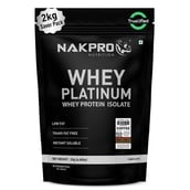 1 - Nakpro Whey Platinum Whey Protein Isolate, 4.4 lb Coffee