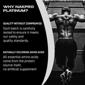 6 - Nakpro Whey Platinum Whey Protein Isolate, 4.4 lb Coffee