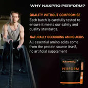 6 - Nakpro Perform Whey Protein Concentrate, 2.2 lb Cookies & Cream