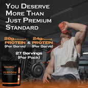 4 - Nakpro Perform Whey Protein Concentrate, 2.2 lb Strawberry