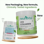 10 - Neuherbs Skin Collagen Booster with Hyaluronic Acid,  210 g  Mixed Fruit 