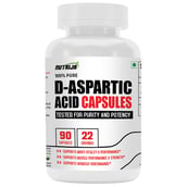 1 - NutriJa D-Aspartic Acid (DAA),  90 capsules  Unflavoured 