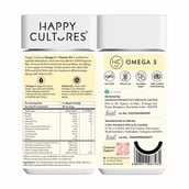 2 - Happy Cultures 5X Omega 3 Fish Oil 2600mg Lemon,  60 softgels 