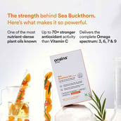 2 - Origins Nutra Sea Buckthorn Oil 500mg (Pack of 2), 28 softgels