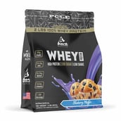 1 - Pole Nutrition Whey Protein,  2 lb  Blueberry Muffin 