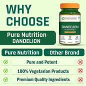 6 - Pure Nutrition Dandelion,  60 veggie capsule(s) 