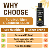 5 - Pure Nutrition L-Carnitine Liquid,  450 ml  Valencia Orange 