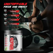 10 - MuscleBlaze Pre Workout WrathX,  1.12 lb  Sour Green