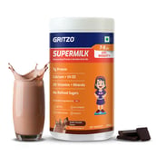1 - Supermilk Gritzo 7-9 yrs Girl Weight+, 400 g Double Chocolate