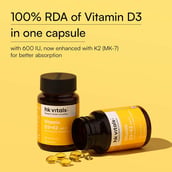 4 - HealthKart HK Vitals Vitamin D3, 90 capsules Unflavoured