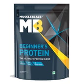 2 - MuscleBlaze Beginner's Protein Powders (Old MRP), 4.4 lb Chocolate