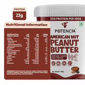 3 - Potencia Peanut Butter, 200 g American Nut