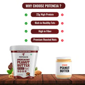 6 - Potencia Peanut Butter,  500 g  American Nut 