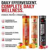 10-(8 - Potencia Reload & Revive Kit, 45 tablet(s) Electrolyte(Toffee Mango)+ Vitamin C & Zinc(Orange)+ Calcium & Magnesium(Strawberry Rose)