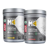 20 - MuscleBlaze Creatine Monohydrate CreAMP, Watermelon Kool Aid,Citrus Blast 1.42 lb