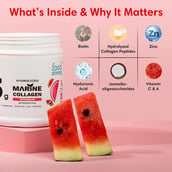 4 - Foodstrong Hydrolyzed Marine Collagen, 210 g Watermelon