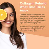3 - Foodstrong Hydrolyzed Marine Collagen,  210 g  Orange 