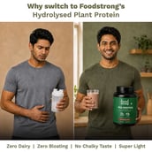 6 - Foodstrong Pea Protein Hydrolysed, 2.2 lb Chocolate