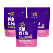 1 - Yogabar Pro Clean Whey, 1.5 lb Chocolate with Monk Fruit & Dates (Pack of 3)