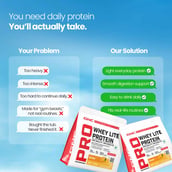 8 - GNC Pro Performance Whey Lite Protein,  2.2 lb  Mango 