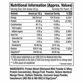 13 - GNC Pro Performance Whey Lite Protein,  2.2 lb  Mango 