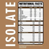 3 - Ripped Up Nutrition Whey Protein Isolate, 4 lb Colombian Coffee