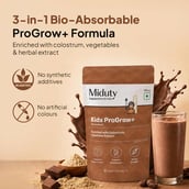 3 - Miduty Kids ProGrow+, 400 g Chocolate