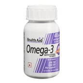 1 - HealthAid 4X Strength Omega-3 Fish Oil,  30 softgels 