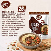 3 - Scoopeat 26g Super Protein Oats, 400 g Chocolate (Pack of 2)