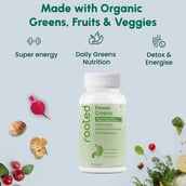 7 - Rooted Active Naturals Power Greens, 60 tablet(s)