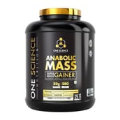 1 - One Science Anabolic Super Mass Gainer, 5.5 lb Vanilla Butterscotch