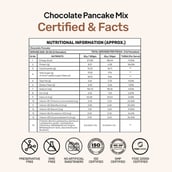 8 - Miduty Pancake Mix for Kids, Chocolate (Pack of 2) 150 g