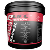 highlights - Fitup Life Mega Mass Gainer,  11 lb  Double Chocolate Mousse 