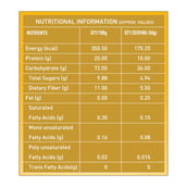 Supplement - MuscleBlaze High Protein Cereal,  0.5 kg  Unflavoured 
